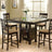 Gabriel 5-piece Square Counter Height Dining Set Cappuccino image