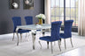 Carone 5-Piece 61" Rectangular Dining Set