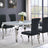 Carone 5-piece 61" Rectangular Dining Set image