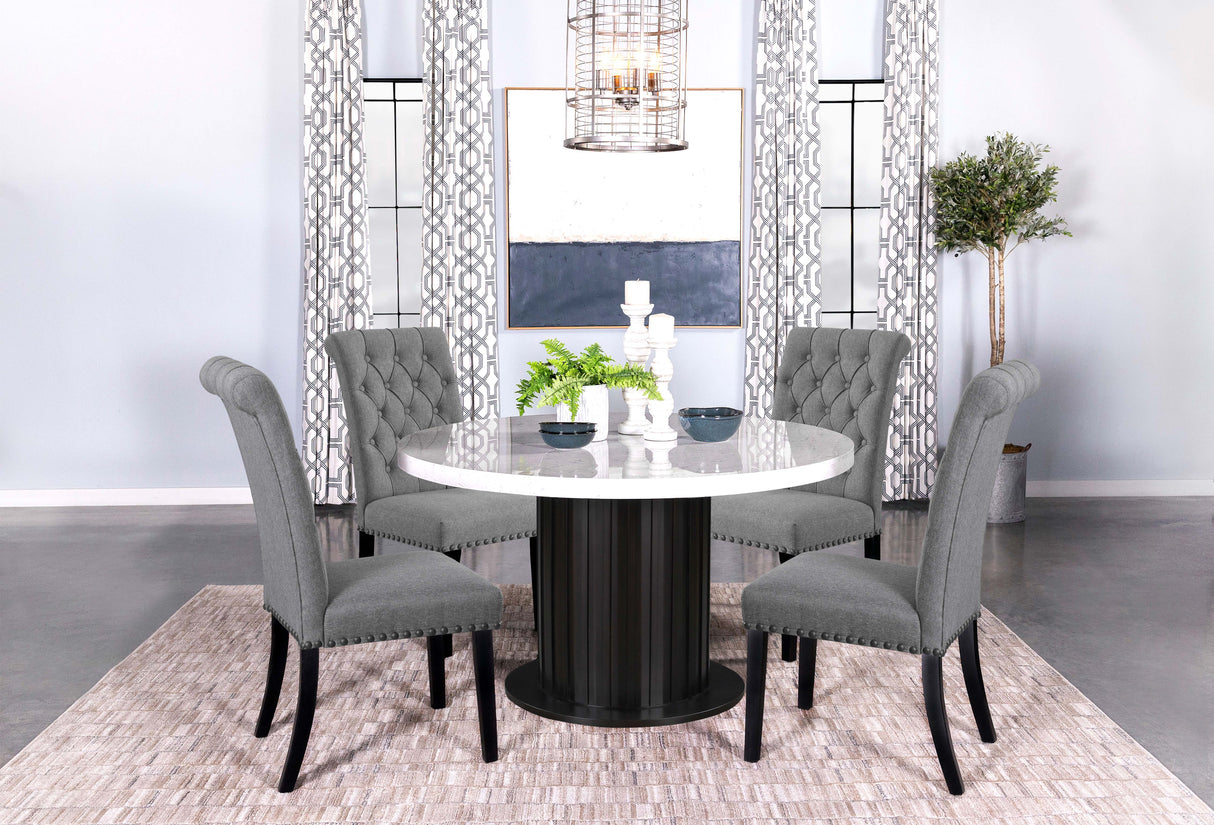 Sherry 5-Piece Round Dining Set