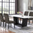 Sherry Rectangular Marble Top Dining Set image