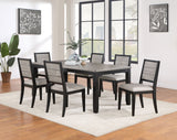 Elodie Dining Table Set With Extension Leaf