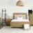 Arini 4-piece Upholstered Queen Bedroom Set Sand Wash image