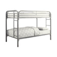 Morgan Twin Over Twin Bunk Bed Silver image