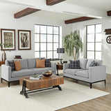 Apperson Living Room Set Grey image