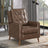 Davidson Upholstered Tufted Push Back Recliner image