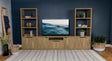 Tabby 3-piece Entertainment Center With 60" TV Stand Mango image