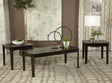 Amaro 3-piece Occasional Set Dark Brown image