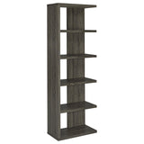 Harrison 5-tier Bookcase Weathered Grey image