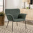 Davina Upholstered Flared Arms Accent Chair image