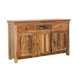 Henry 3-door Accent Cabinet Reclaimed Wood image