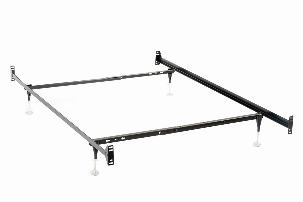 Esme Twin Over Full Bed Frame Black image