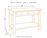 Tyler Creek Sofa/Console Table