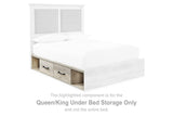 Cambeck Bed with 4 Storage Drawers