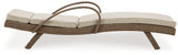 Beachcroft Outdoor Chaise Lounge with Cushion