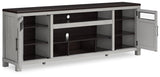 Darborn 88" TV Stand with Electric Fireplace