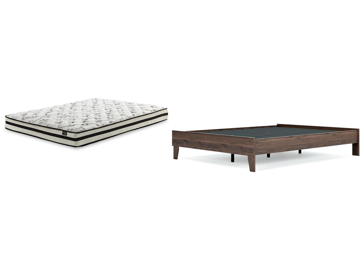 Calverson Bed and Mattress Set