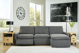 Hartsdale 3-Piece Right Arm Facing Reclining Sofa Chaise