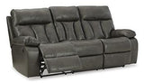 Willamen Reclining Sofa with Drop Down Table