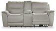 Next-Gen Gaucho Power Reclining Loveseat with Console image