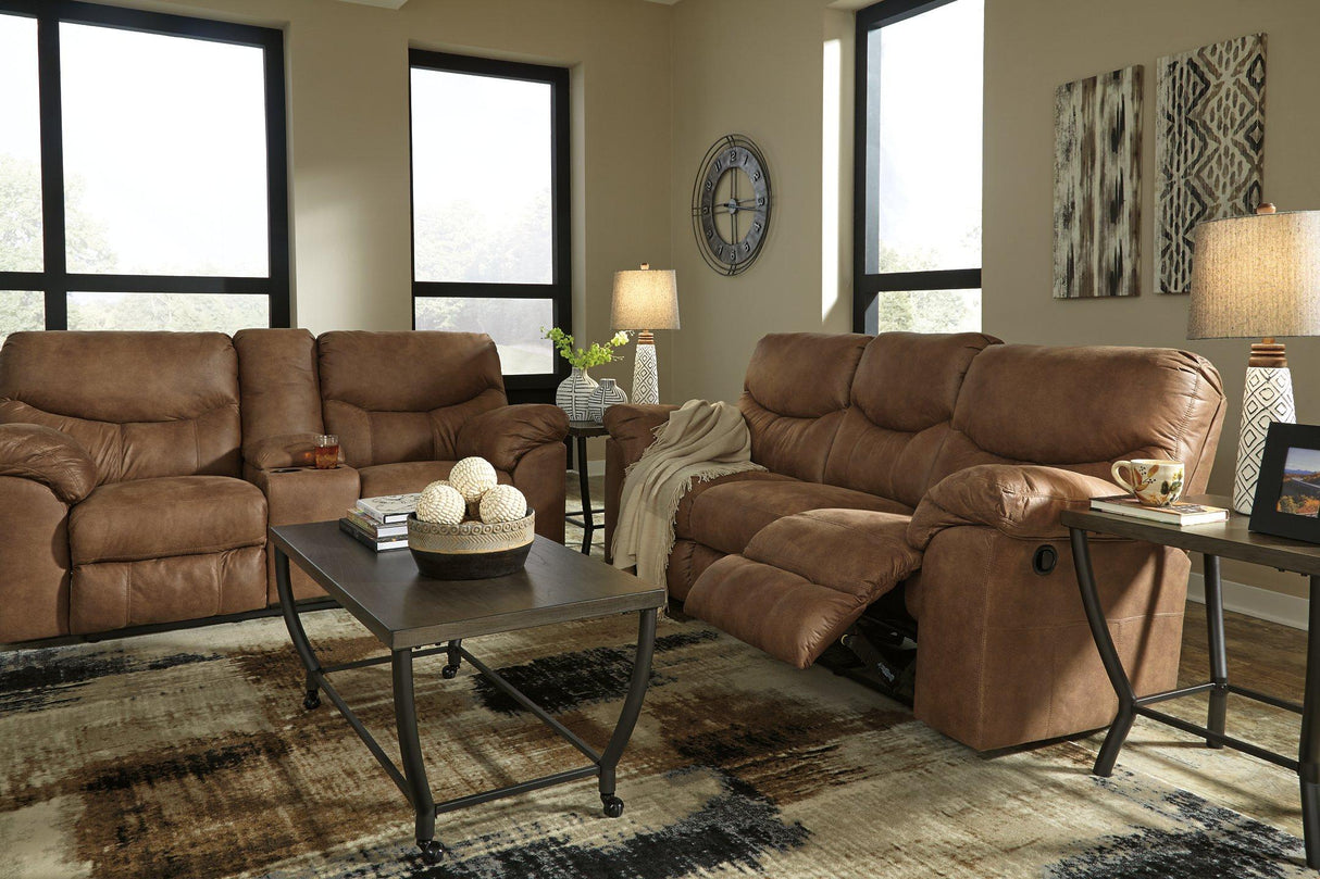 Boxberg Reclining Loveseat with Console