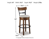 Valebeck Bar Height Bar Stool