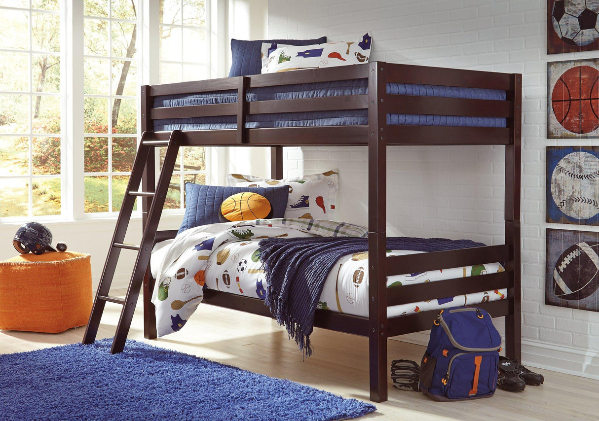 Halanton Youth Bunk Bed with Ladder