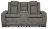 Next-Gen DuraPella Power Reclining Loveseat with Console