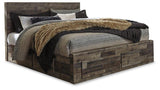 Derekson Bed with 6 Storage Drawers image