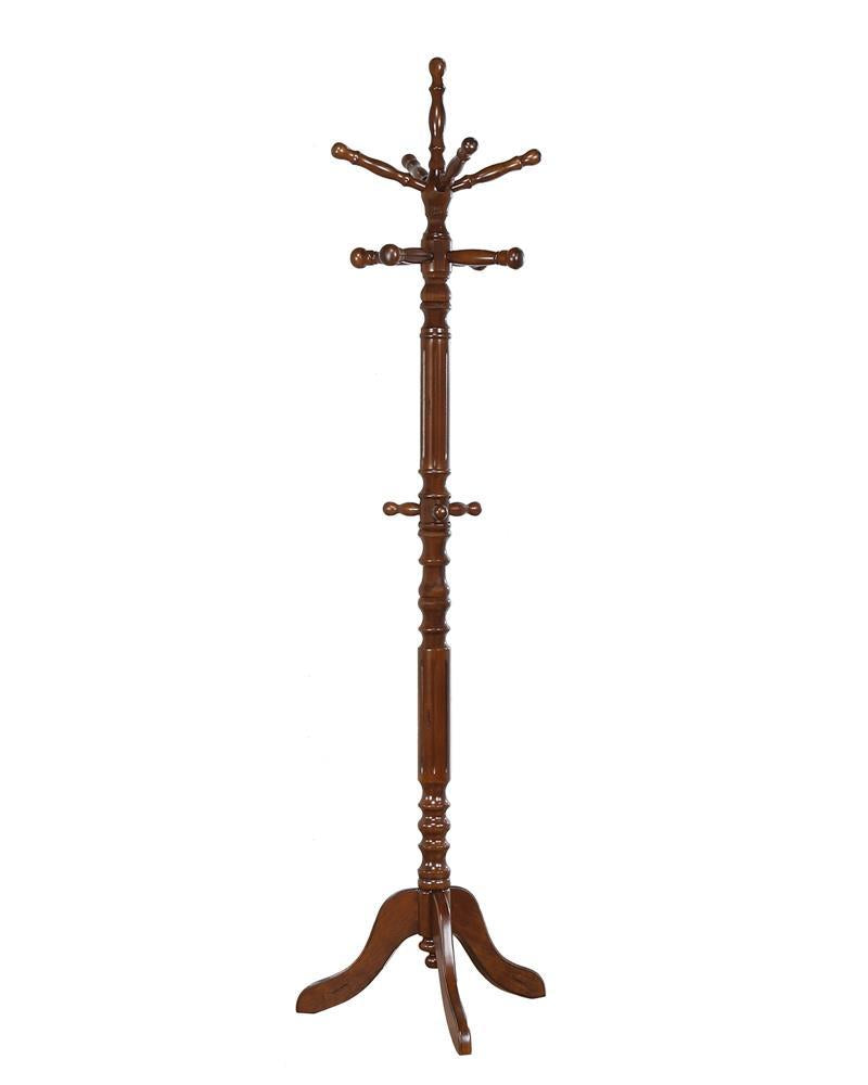 Achelle Coat Rack With 11 Hooks Tobacco