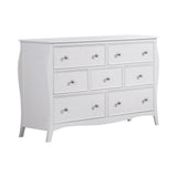 Dominique 7-Drawer Dresser Cream White