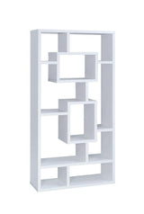 Howie 10-Shelf Bookcase White