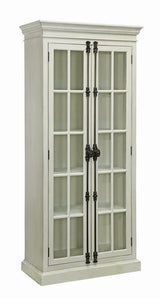 Toni 2-Door Tall Cabinet Antique White