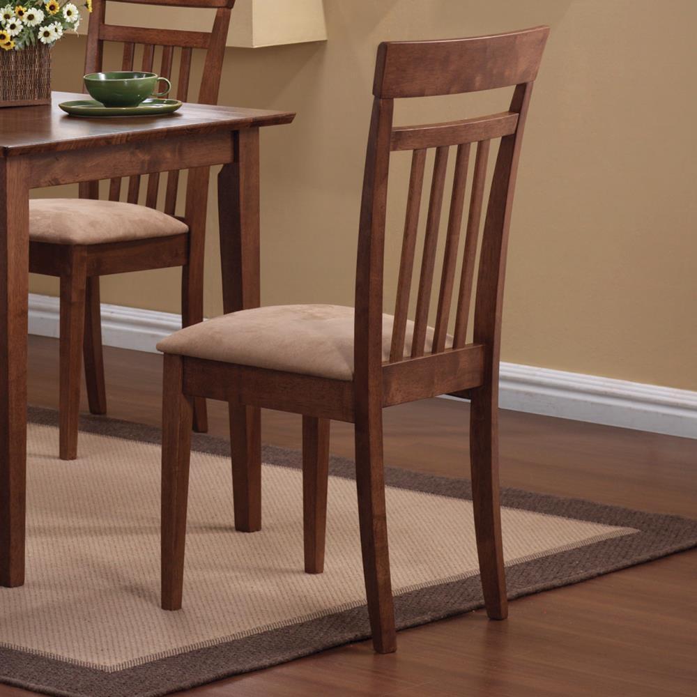 Robles 5-Piece Dining Set Chestnut And Tan