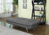 Julian Upholstered Sofa Bed With Pillow-Top Seating Grey