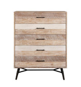 Marlow 5-Drawer Chest Rough Sawn Multi