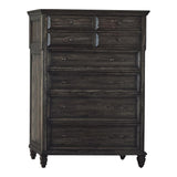 Avenue 8-Drawer Chest Weathered Burnished Brown