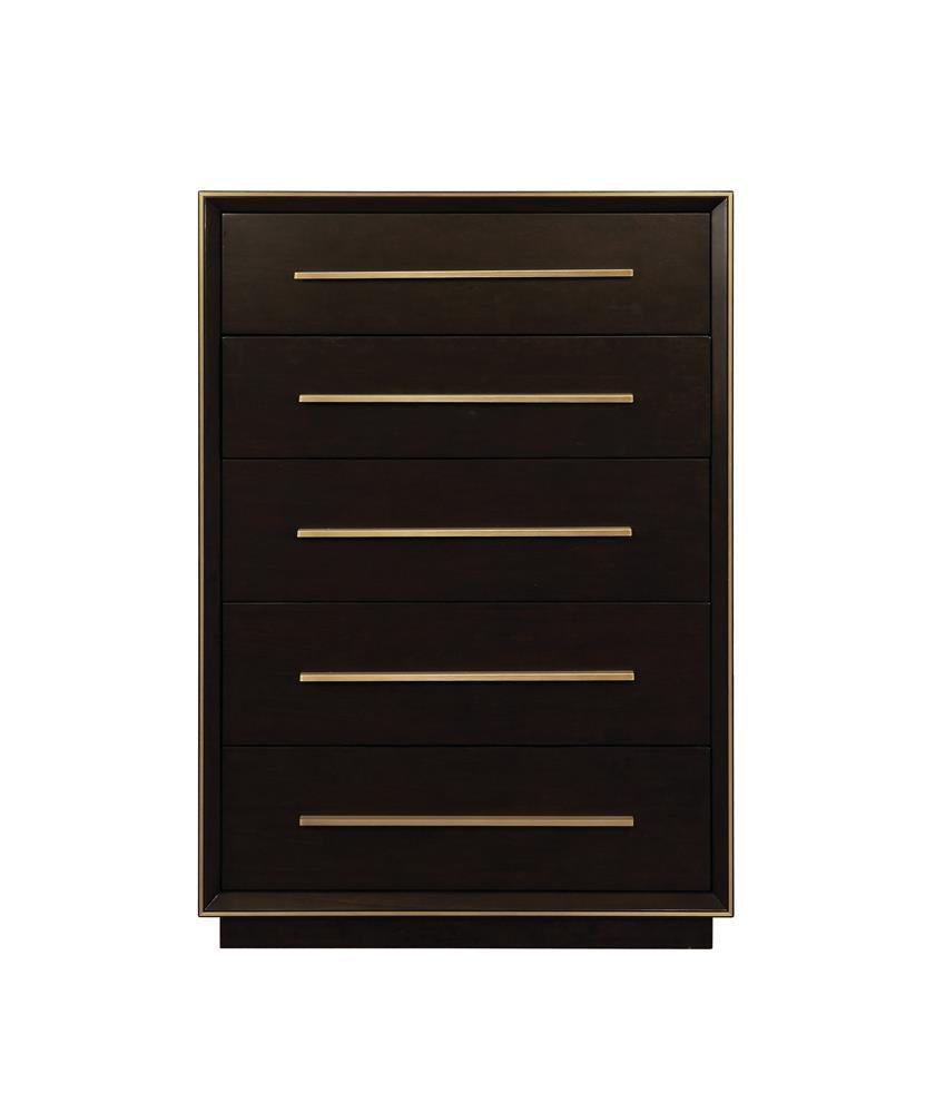 Durango 5-Drawer Chest Smoked Peppercorn