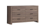 Brantford 6-Drawer Dresser Barrel Oak