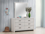 Brantford 6-Drawer Dresser Coastal White