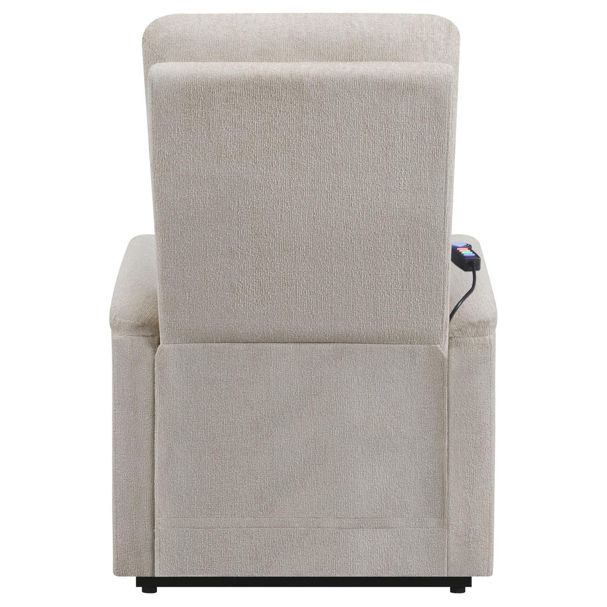 Henrietta Power Lift Recliner With Storage Pocket Beige