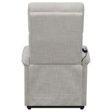 Herrera Power Lift Recliner With Wired Remote Beige