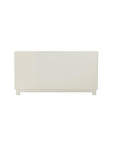 Voula Rectangular 4-Door Accent Cabinet White And Gold