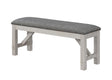 MARIBELLE BENCH CHALK GREYBROWN image