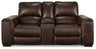 Alessandro Power Reclining Loveseat with Console